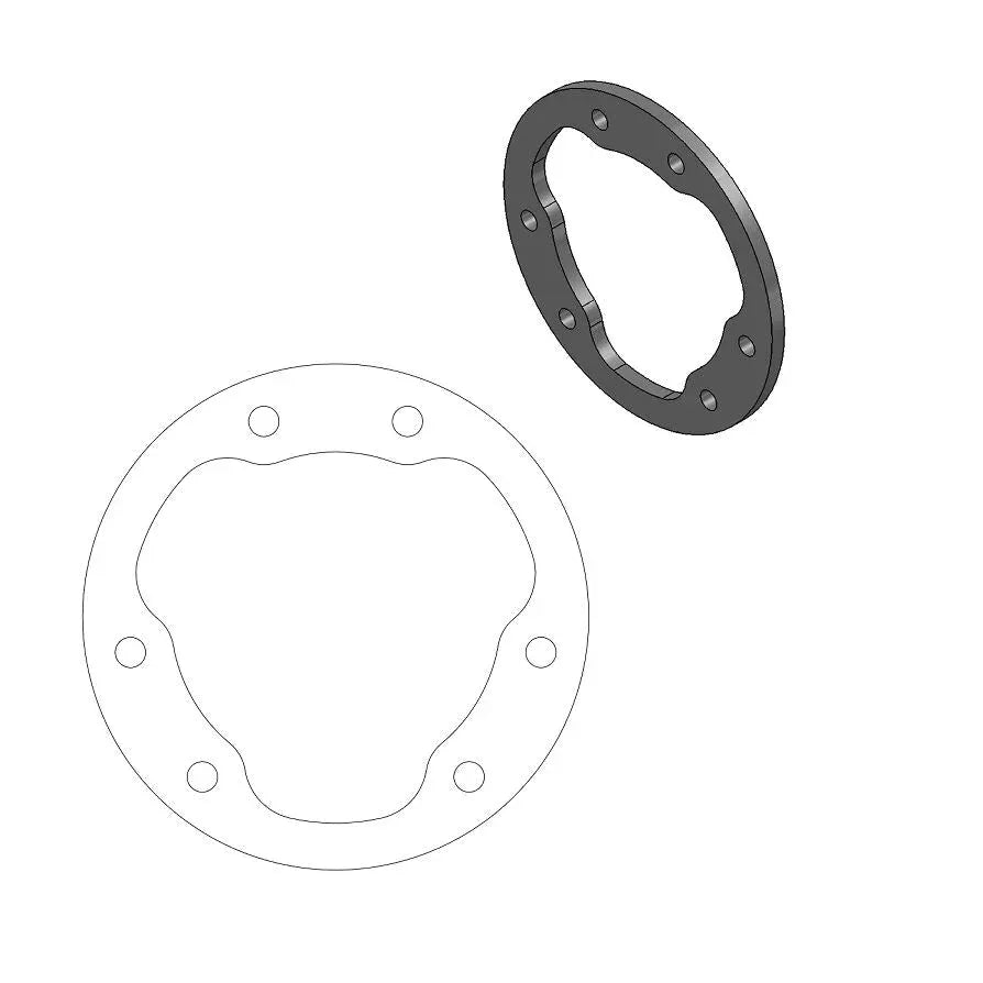 Moto-Master brake caliper adapter - Tmracing (1991-2011)