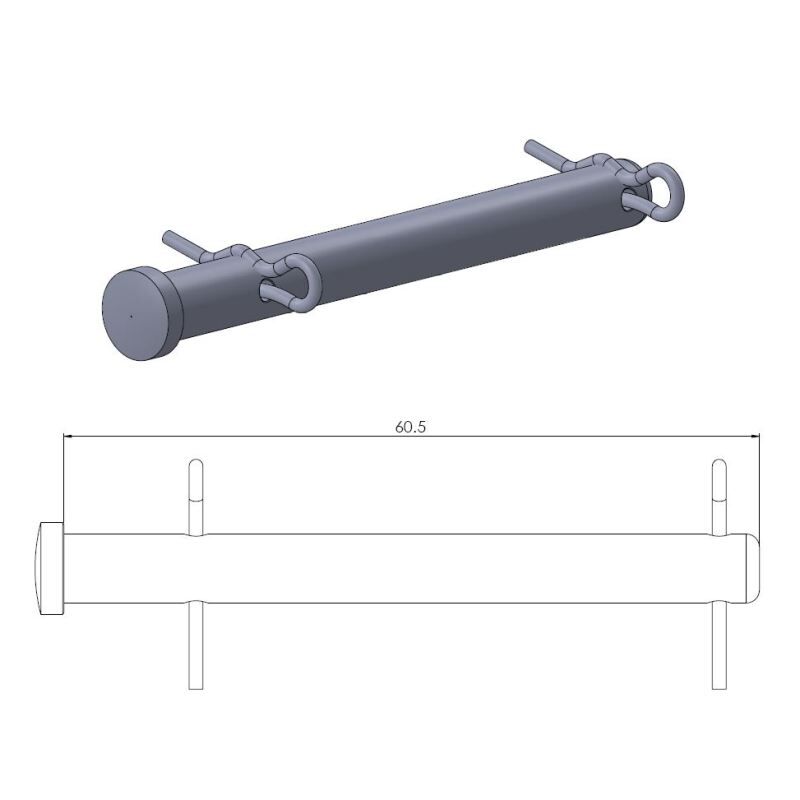 Bremsbelagstift