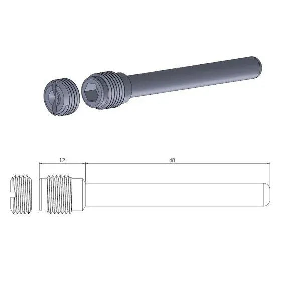 Bremsbelagstift