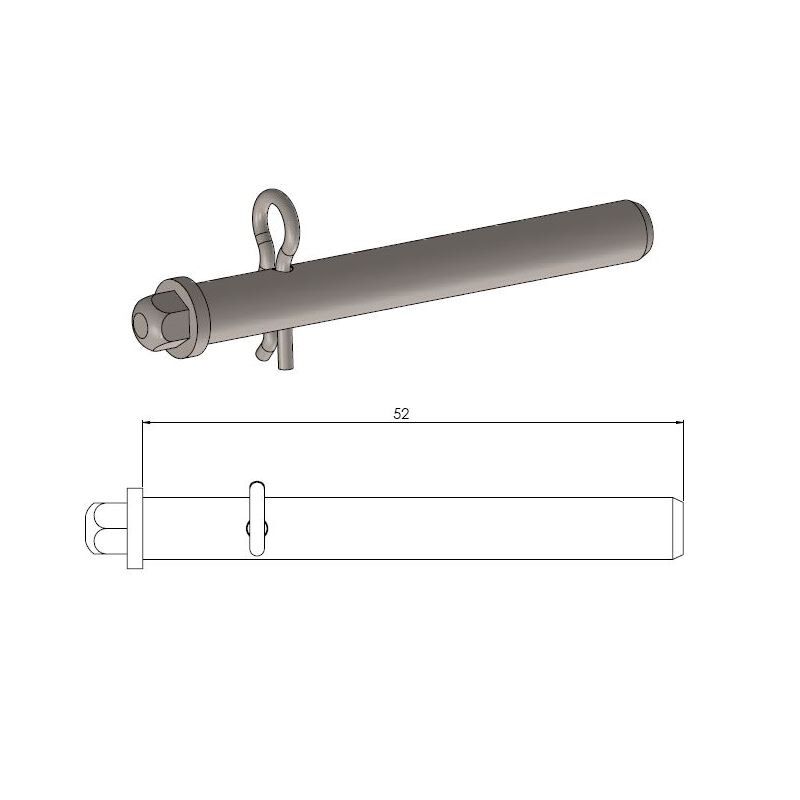 Bremsbelagstift