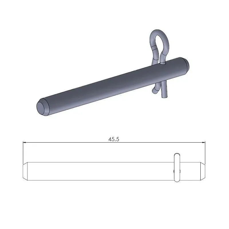 Bremsbelagstift