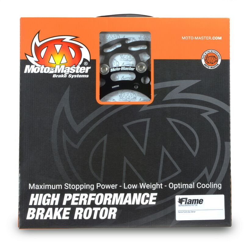 Moto-Master Flame remschijf offroad / ATV zwart - Tmracing (1991-2023)