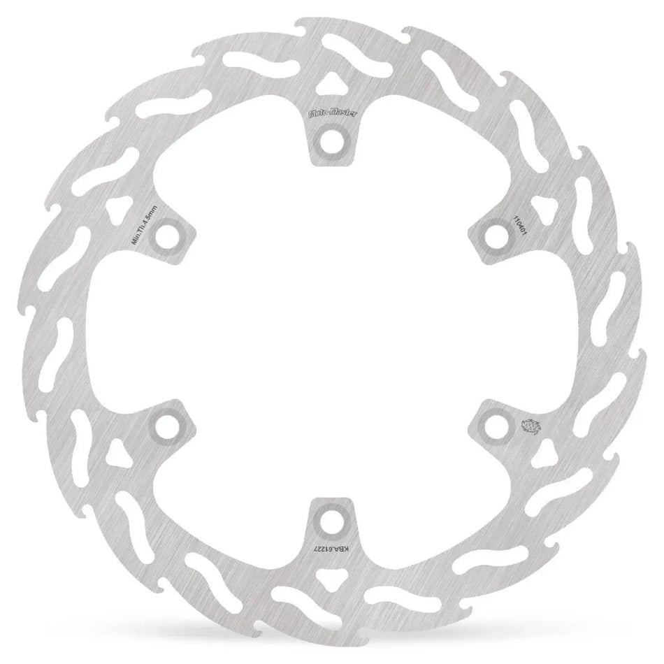 Moto-Master Flame remschijf straat zilver - Honda (1984-2010)