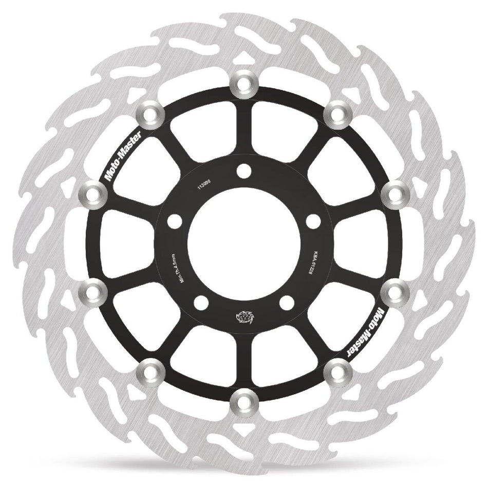 Moto-Master brake disc flame float ft r - Triumph SPEED TRIPLE 1050 / TIGER 1050 e.a. (2007-2018)