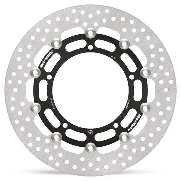 Moto-Master Halo remschijf straat zwart - Yamaha MT-07 / R7 e.a. (2003-2025)