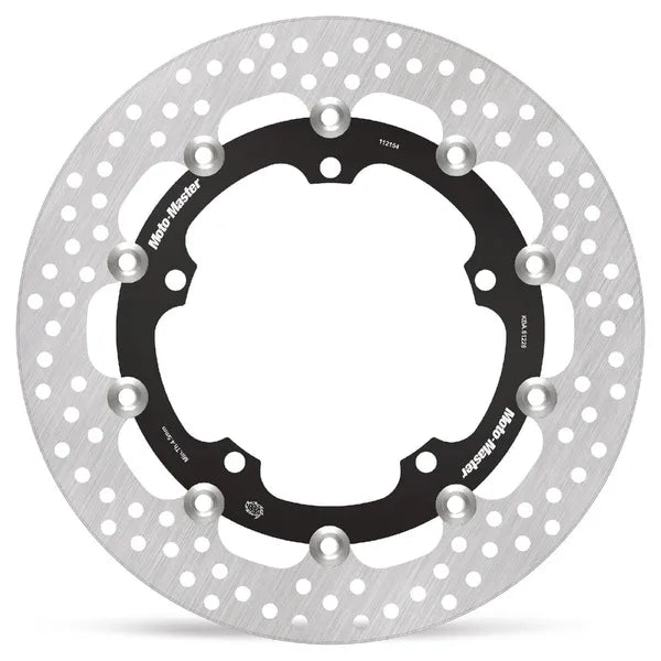 Moto-Master Halo remschijf straat zwart - Triumph SPEED TRIPLE 1050 / SPRINT 1050 e.a. (2008-2020)
