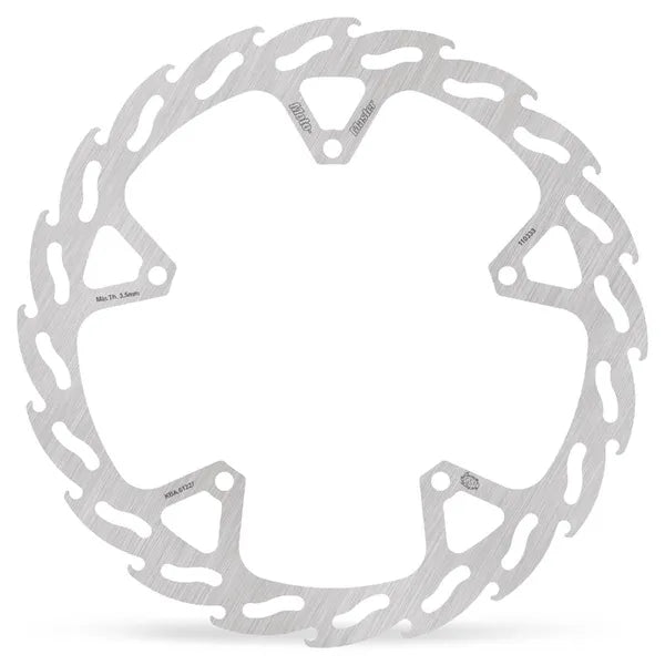 Moto-Master Flame remschijf straat zilver - Yamaha YZF R125 (2008-2014)