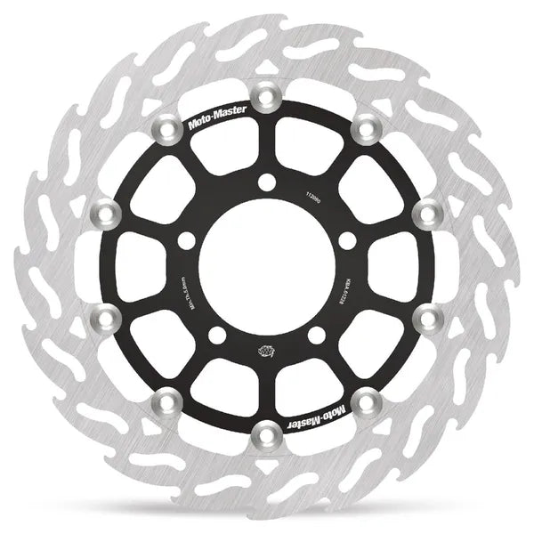 Moto-Master Flame Street Brake Disc Black - Kawasaki Z-1000 / Z-1000 SX (2007-2014)