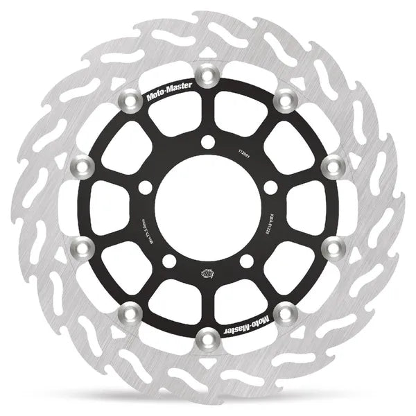 Moto-Master Flame Brake Disc Street Black - Kawasaki Z-1000 / Z-1000 SX (2007-2014)