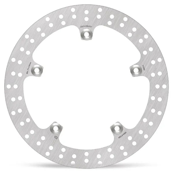 Moto-Master Riveted Halo remschijf straat roestvrij staal - Bmw F-800 / F-800 ST e.a. (2006-2012)