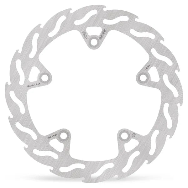 Moto-Master Flame remschijf straat zilver - Bmw R-1200 GS (2011-2012)