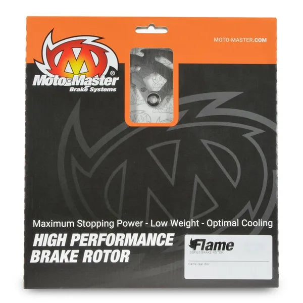 Moto-Master Flame remschijf straat zilver - Yamaha MT-07 / R7 e.a. (2014-2025)