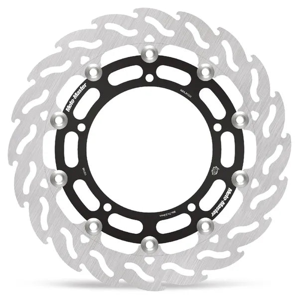 Moto-Master Flame Street Brake Disc Black - Yamaha MT-07 / R7 etc. (2003-2025)