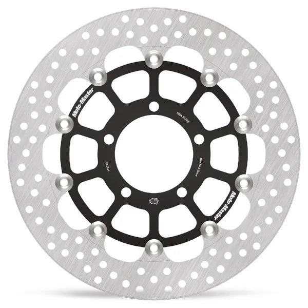 Moto-Master Halo Brake Disc Street Black - Triumph BONNEVILLE 1200 T120 / STREET TRIPLE 675 etc. (2013-2020)