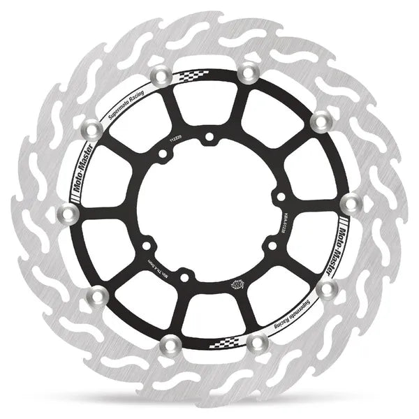 Moto-Master Flame Brake Disc Street Black - Honda CRF-250 / CRF-450 (2002-2017)
