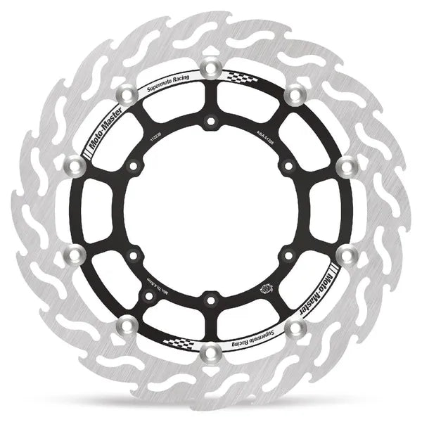 Moto-Master Flame Brake Disc Road Black - Beta RR-125 2T / RR-200 2T etc. (2015-2025)