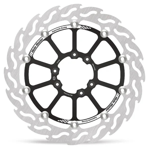 Moto-Master Flame Brake Disc Street Black - Tmracing (2013-2024)