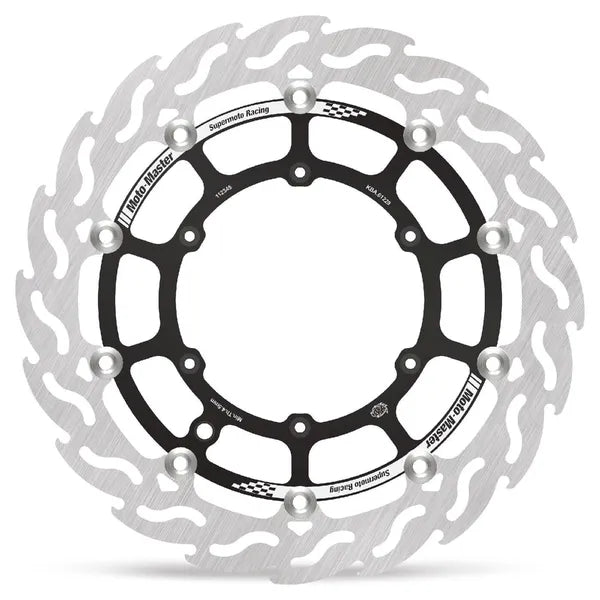 Moto-Master Flame brake disc street black - Beta RR-125 2T / RR-200 2T etc. (2019-2025)