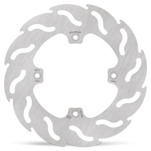 Moto-Master Flame remschijf offroad / ATV zilver - Yamaha YZ-65 / YZ-85 (2002-2026)