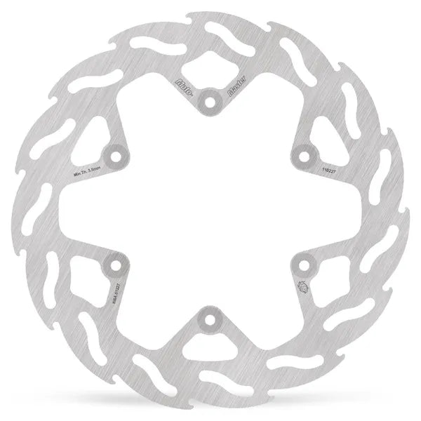 Moto-Master Flame remschijf offroad / ATV zilver - Yamaha WR-250 F / WR-450 F e.a. (2002-2021)