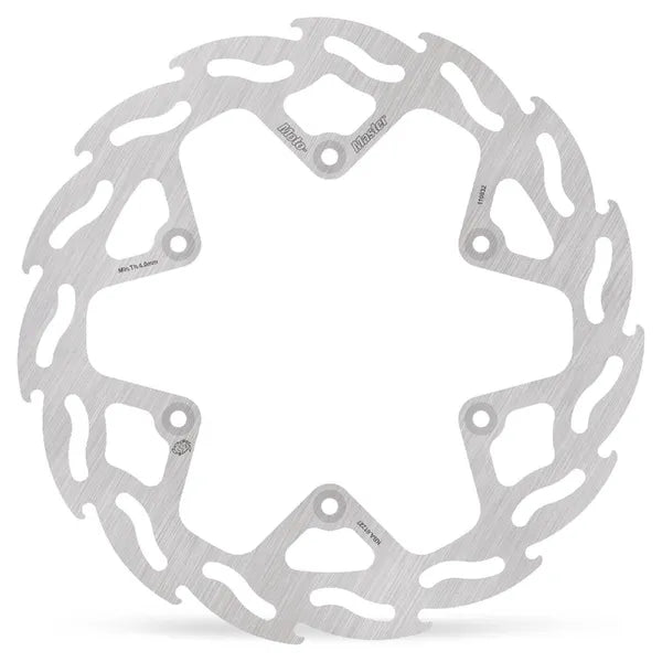 Moto-Master Flame remschijf offroad / ATV zilver - Yamaha YZ-125 / YZ-250 e.a. (2020-2026)