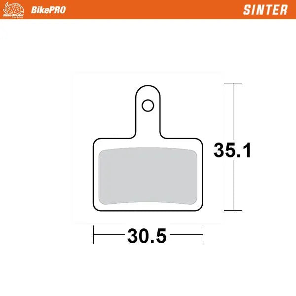 Moto-Master remblokken sintered metaal