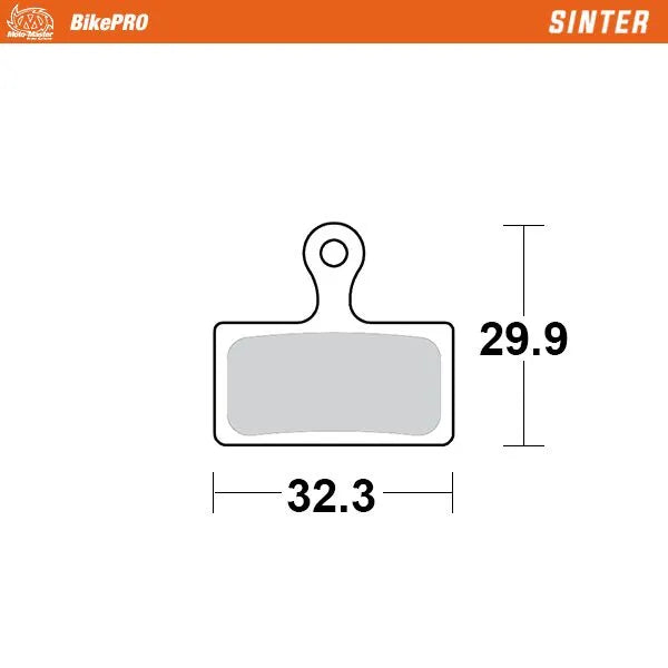 Moto-Master remblokken sintered metaal