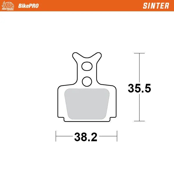 Moto-Master brake pad sinter