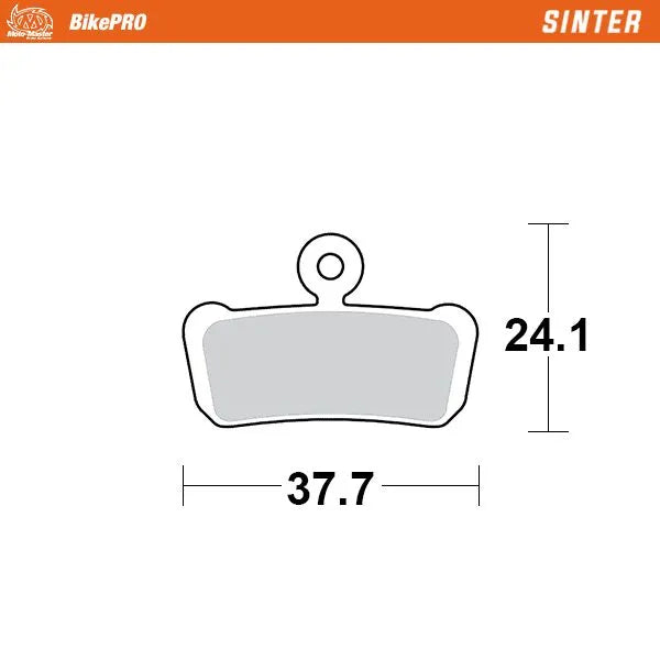 Moto-Master remblokken sintered metaal