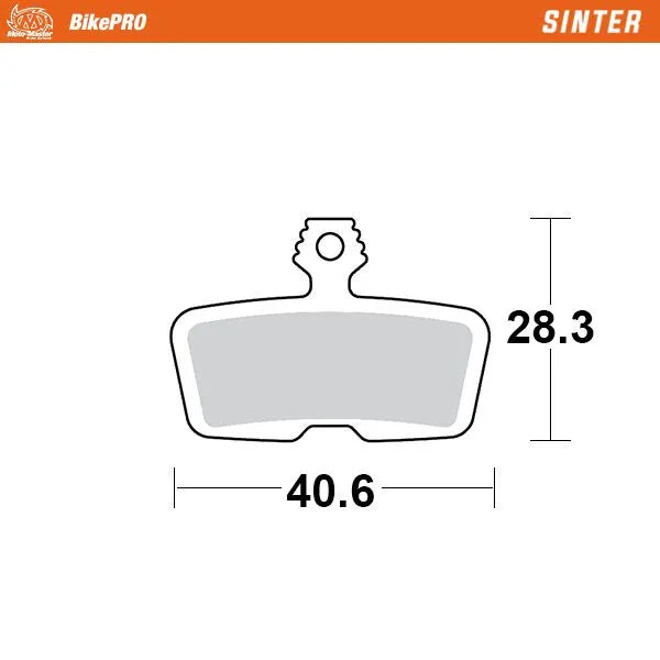Moto-Master remblokken sintered metaal
