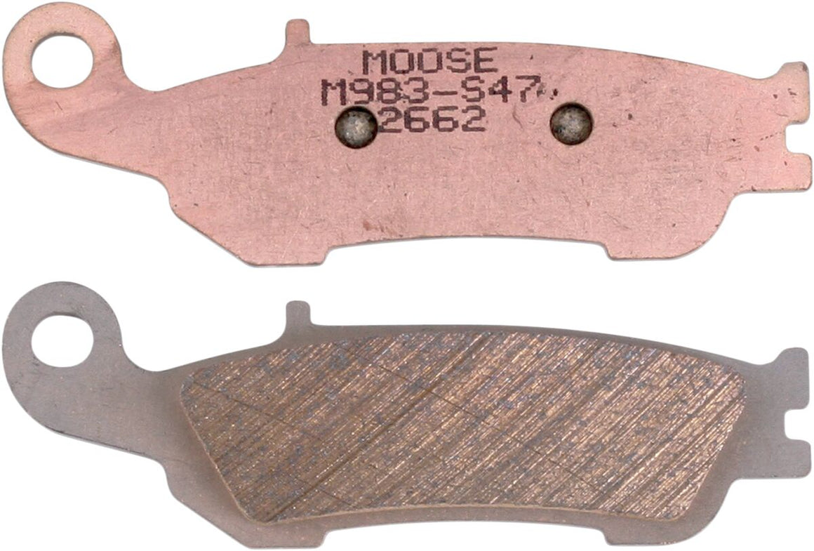 MOOSE Racing remblokken sintered metaal - Yamaha WR-450 F / YZ-125 e.a. (2007-2020) | Femon Parts