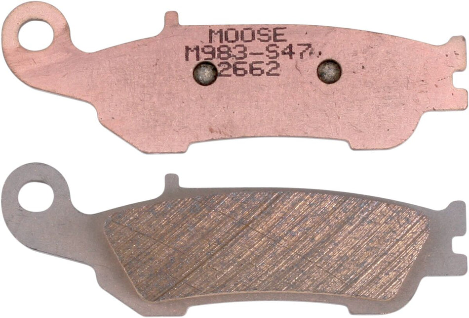 MOOSE Racing remblokken sintered metaal - Yamaha WR-450 F / YZ-125 e.a. (2007-2020) | Femon Parts
