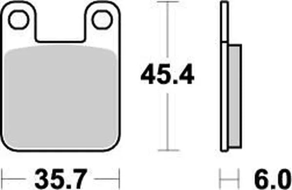 Moto-Master remblokken sintered metaal - Aprilia (1990-2021)