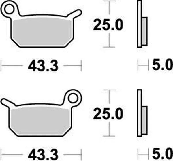 Moto-Master remblokken sintered metaal - Cobramoto (2002-2025)