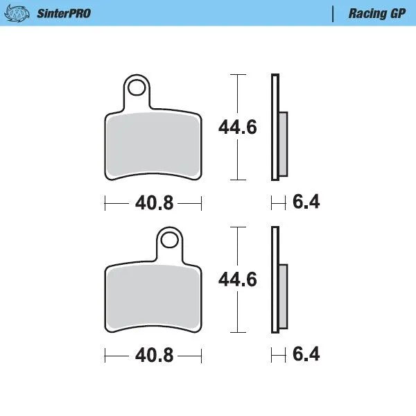 Moto-Master brake pad gp - Beta (2005-2008)