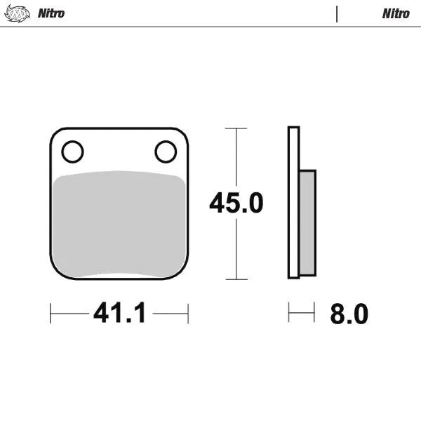 Moto-Master remblokken sintered metaal - Honda (1981-2024)
