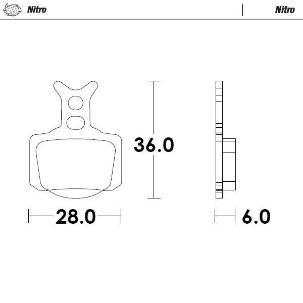 Moto-Master remblokken sintered metaal - Gasgas (2023-2026)