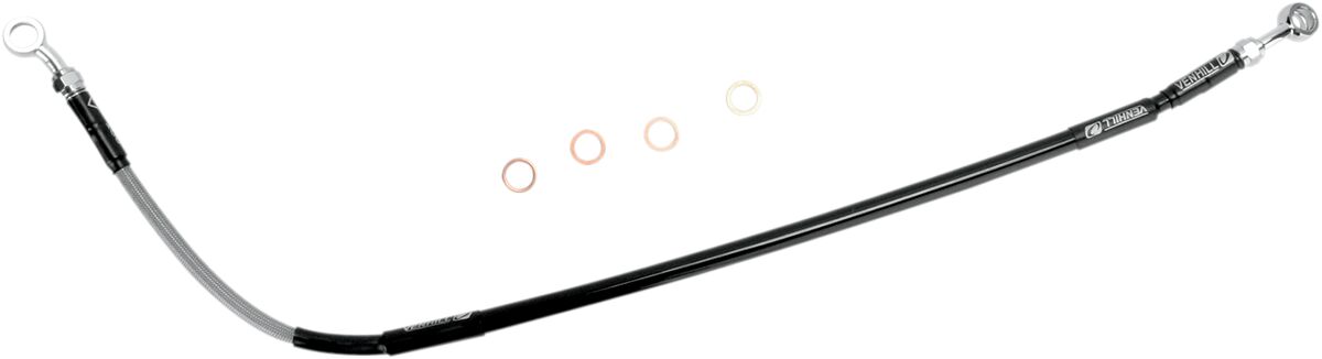 MOOSE Racing remslang roestvrij staal zilver - Honda (2002-2018) | Femon Parts