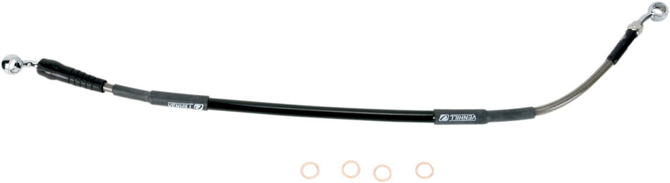 MOOSE Racing remslang roestvrij staal zilver - Yamaha WR-250 F / WR-450 F e.a. (2005-2024) | Femon Parts