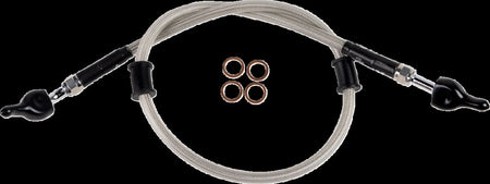 MOOSE Racing remslang roestvrij staal zilver | Femon Parts