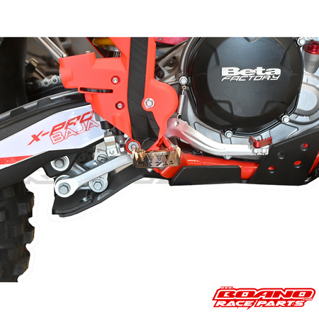 BOANO Supergrip voetsteunen RVS, standaard offset - Beta RR 2T/4T (2020-2026)