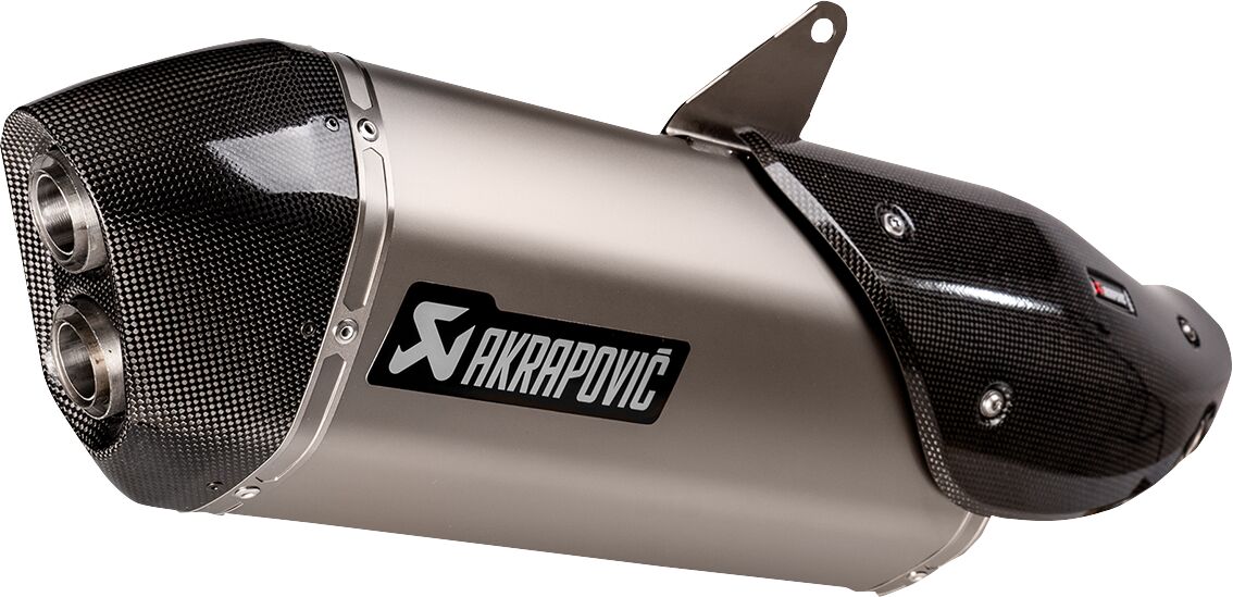 Akrapovic Slip-On Line mufflers for harley zwart - Harley Davidson Pan America / Pan America CVO e.a. | Femon Parts