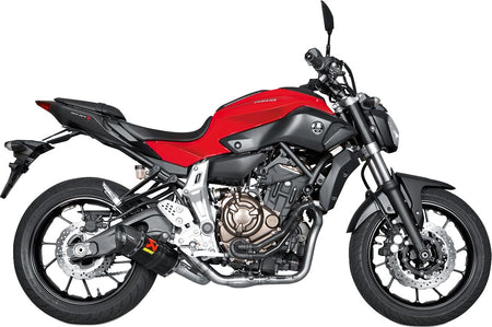 Akrapovic exhaust rac ss/cf mt-07 - Yamaha MT-07 / XSR-700 (2014-2024) | Femon Parts