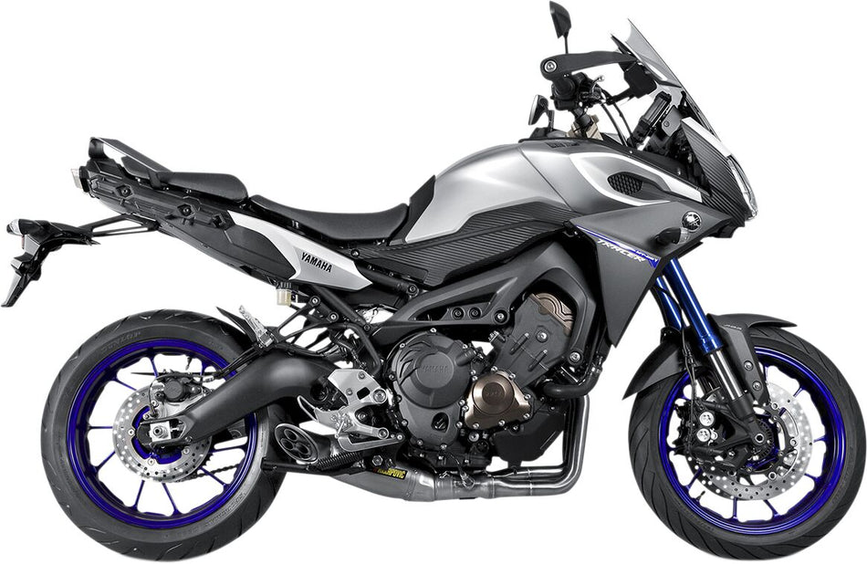Akrapovic Racing Line full exhaust system silver - Yamaha FJ-09 850 / FZ-09 850 etc. (2014-2019)