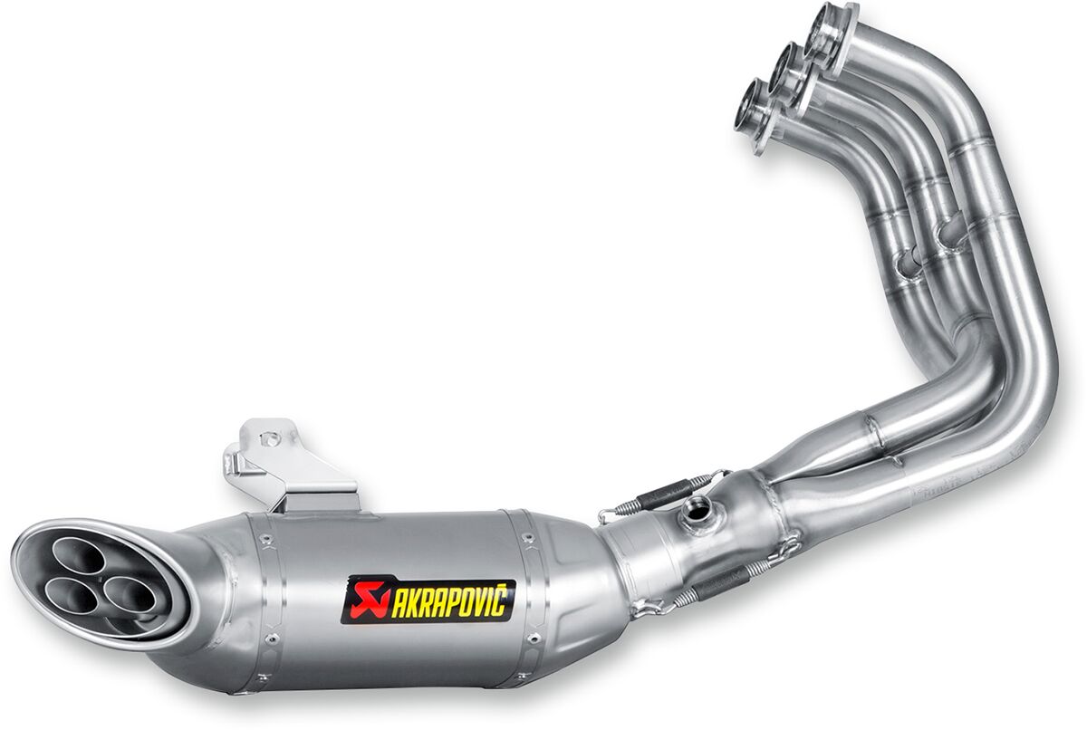 Akrapovic Racing Line volledig uitlaatsysteem zilver - Yamaha FJ-09 850 / FZ-09 850 e.a. (2014-2019) | Femon Parts