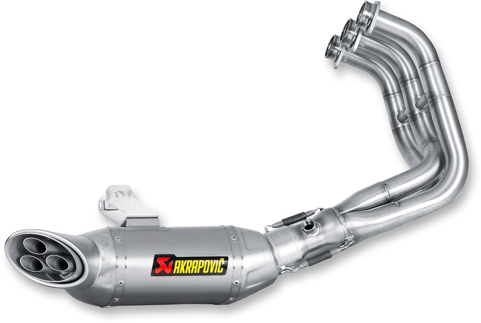 Akrapovic Racing Line full exhaust system silver - Yamaha FJ-09 850 / FZ-09 850 etc. (2014-2019)