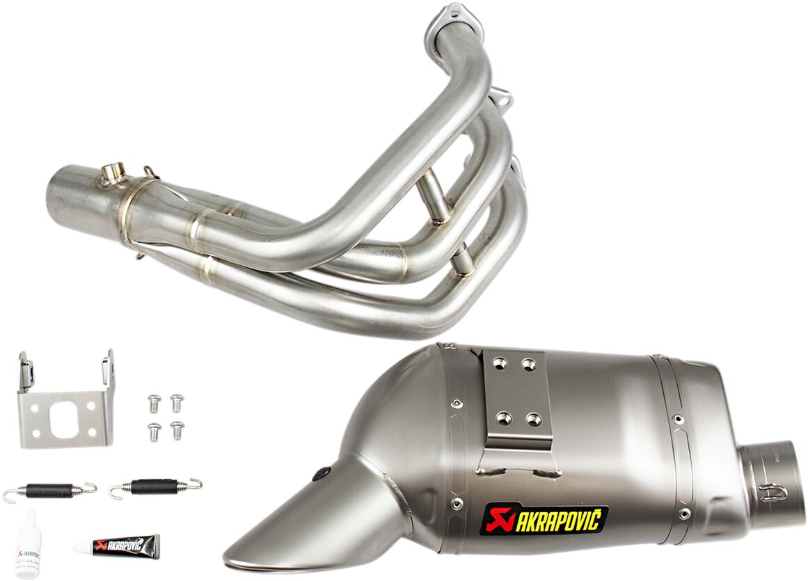 Akrapovic Racing Line volledig uitlaatsysteem zilver - Yamaha FJ-09 850 / FZ-09 850 e.a. (2014-2019) | Femon Parts