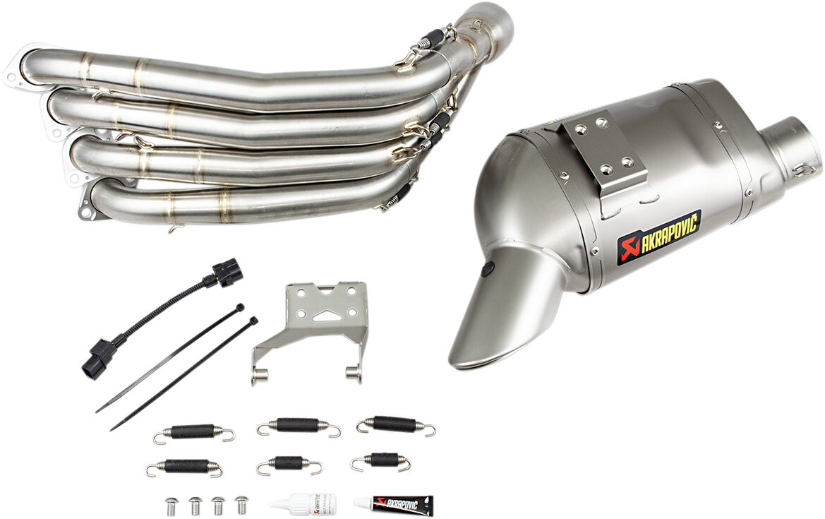 Akrapovic Racing Line volledig uitlaatsysteem titanium - Honda CB-650 F / CBR-650 F (2014-2016) | Femon Parts