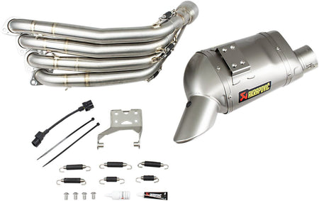 Akrapovic Racing Line volledig uitlaatsysteem titanium - Honda CB-650 F / CBR-650 F (2014-2016) | Femon Parts