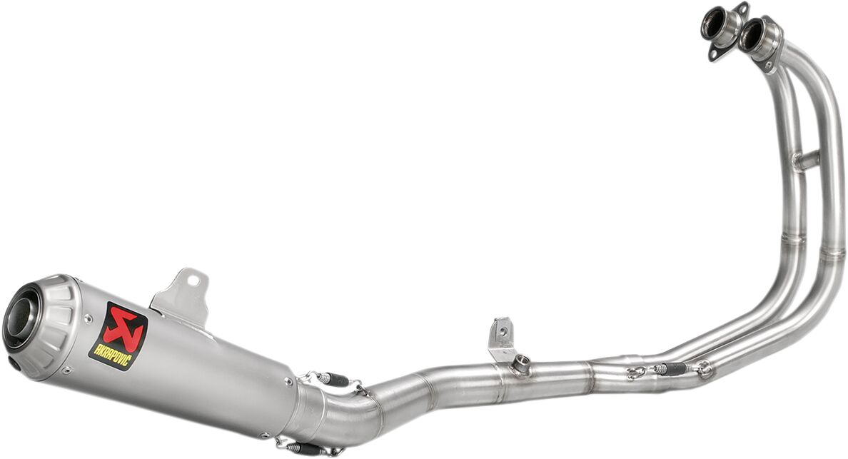 Akrapovic Racing Line volledig uitlaatsysteem zilver - Yamaha YZF R3 (2015-2021) | Femon Parts
